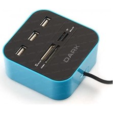 Dk Ac UCR202BL USB Microsd/sd/mmc/m2/ms Pro Duo Kart