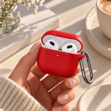 bbtech Apple Airpods 5.nesil ve 4.nesil Ile Uyumlu Esnek Silikon Koruyucu Kılıf + Askı Aparatı