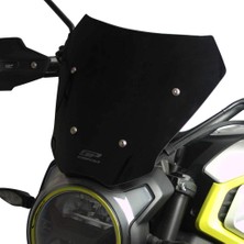 Gp Kompozit Cf Moto 250 Cl-X 2022-2024 Uyumlu Kısa Ön Cam Füme 27 cm