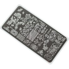 Nail Art Stamping Baskı Plakası