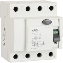 Viko 4X63A 300MA Tip Kaçak Akım Rölesi