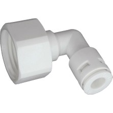 Aquaset Tank Dirseği 1/4″ Quick – 1/4″ Iç Dişli