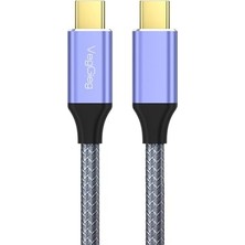 USB 3.1 Type-C Pd 100W 5A 10GBPS 4K 60Hz Destekli Kablo 1 Metre