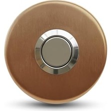 Bronz Paslanmaz Tek Kontak Zil Butonu
