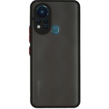 Uryport Infinix Hot 11S Kılıf Montreal Silikon Kapak - Siyah