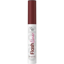 Flash Liner 110 Burgundy Renkli Likit Eyeliner