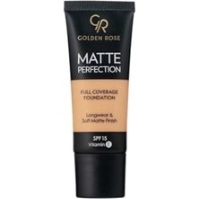 Matte Perfection Yoğun Kapatıcı Mat Fondöten Warm 06