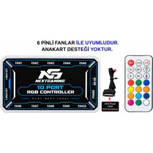 Next Gaming NG 10 Port RGB Fan Kontrolcü & Kumandalı