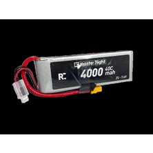 Master Flight Masterflight 7.4V Li-Po Pil - 4000MAH 40C 2s Lityum Polymer Batarya