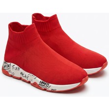 Bony Socks Player Çocuk Çorap Ayakkabı Kırmızı