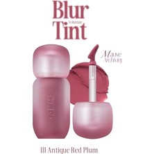 Volumate Blur Tint 111 Antique Red Plum – Blur Efektli, Kadife Bitişli Tint