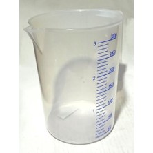3 L Kapasiteli Kalın Plastikten Üretim Kulplu Ölçü Kabı
