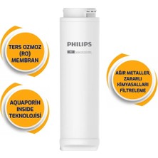 Philips AUT8990 Sistemi Için Ters Ozmoz (Ro) Membran Filtre AUT620R800/10