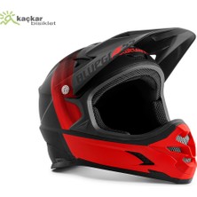 Bluegrass Met Helmets Intox Fullface Kask Kırmızı / Siyah