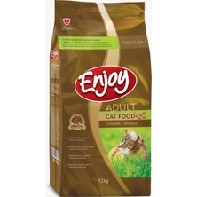 Enjoy Yetişkin Kediler Için Tavuklu Tam ve Dengeli Kedi Maması 12 kg