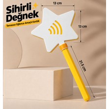 Piyatech Sihirli Değnek Temassız Ödeme Kartlığı - Kredi Kartı ve Akbil Uyumlu Eğlenceli Kart Tutucu Çubuk