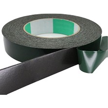 BADEM10 Çift Taraflı Köpük Bant Eva Montaj Bandı Siyah 20 mm x 10 Metre