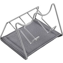 Sodatex 2, Çift Şişe Rafı. Gri Renkte Polytherm Kaplama. Boyutlar: 21X17X14 cm