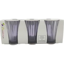 Kahve Yanı Su Bardağı 110 cc Diamond Mor 6'lı