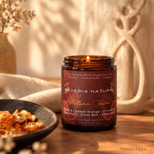 Noveria Natural Aromaterapi Soya Mum - Doğal ve Vegan - Autumn Charm - 210 ml
