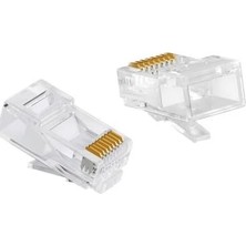 PM-5993 RJ45 Ethernet Jack, Standart Internet Bağlantısı Için, 10 Adet
