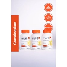 Constinesium Magnezyum; Potasyum, B6 Vitamini 60 Vegan Kapsül 3'lü Set