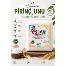 Essen Organik Pirinç Unu 500 gr Ek Gıda 12 - 24 Ay İçin Uygun Tahıllı Besin