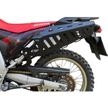 Torqfab Honda CRF250 L Rally 2013 2020 Uyumlu Egzoz Koruma Demiri / Yan Çanta Taşıyıcı