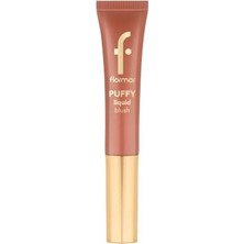 Puffy Liquid Sünger Aplikatörlü, Nemlendirici Etkili Parlak Bitişli Likit Allık