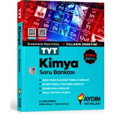 Aydın Yayınları Tyt Kimya Konu Özetli Soru Bankası – 12. Sınıf Üniversite Hazırlık
