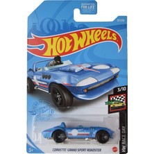 Hot Wheels Corvette Grand Sport Roadster - Uzun Kart - Hw Race Day 3/10 - GRX92 - 2020