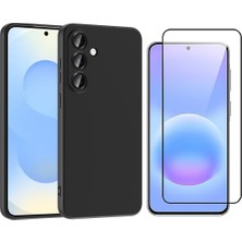 Vendas Galaxy S26 Fe Kılıf Zore Mara Lansman Kapak + Tempered Cam Ekran Koruyucu