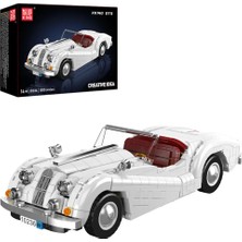 10236 XK140 Ots 1.302 Parça Klasik Otomobil Yapı Blok Seti