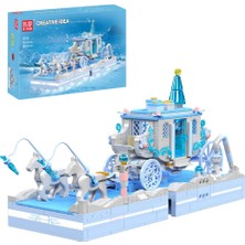 10161 Snow White Carriage 1.214 Parça Masal Arabası Yapı Blok Seti
