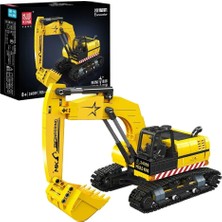 24089 Excavator 705 Parça Mini Ekskavatör Yapı Blok Seti