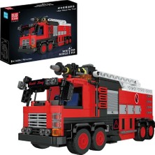 24094 Urban Rescue Fire Truck 752 Parça Itfaiye ve Kurtarma Aracı Yapı Blok Seti