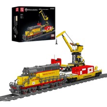 12027 Emd SD40-2 1.257 Parça Rc Dizel Lokomotif Yapı Blok Seti