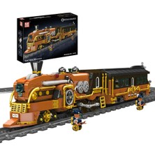 12046 Steampunk Train 1.954 Parça Motorlu Rc Tren Yapı Blok Seti
