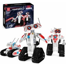 15082 Bradon 536 Parça 3'ü 1 Arada Robot Yapı Blok Seti