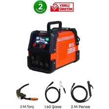 Mastermann Mıg 205 Tüpsüz Gazaltı ve Inverter Kaynak Makinesi