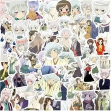 50'li Anime Kamisama Kiss Stickers, Sticker Seti Laptop Notebook Tablet Sticker Seti