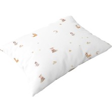 Casadora Baby Night Night %100 Organik Pamuk Saten Bebek Yastık Kılıfı 35 x 45 cm