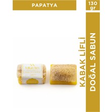 Volkan Ates Natural & Beauty Papatya Yağlı Kabak Lifli Doğal Sabun 130 gr