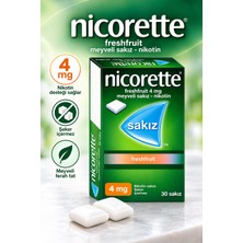  nıcoretteee f.fruıt 4 mg 30 sakız