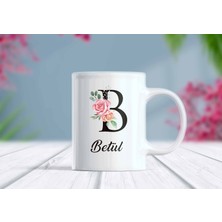 Berilden Store Alfabe Harf Özelleştirilebilir Kupa Bardak - Tasarım 4
