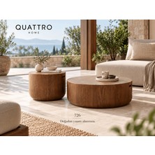 Quattro Home Lunessa 726 2’li Ahşap Orta Sehpa Takımı