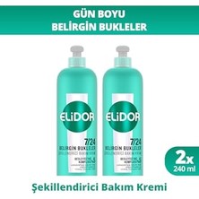 7/24 Şekillendirici Saç Bakım Kremi, Belirgin Bukleler, 240 ml X2