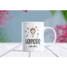 Berilden Store Hemşire Isim Kişiselleştirilebilir Meslek Kupa Bardak