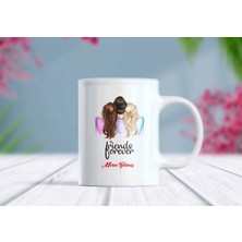 Berilden Store Arkadaşlık Isimli Kişiselleştirilebilir Kupa Bardak - Tasarım 4