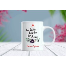 Berilden Store Bu Kadın Harika Bir Anne Yazılı Isim Eklenebilir Kupa Bardak